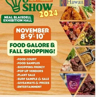 11-8-24. Poster for event