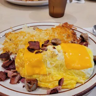 Meatlovers Omelette