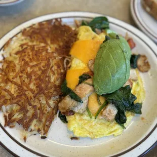 Pollo Loco Omelette w/ Avocado