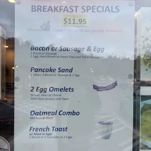 Breakfast special