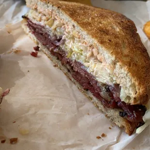 Pastrami reuben!