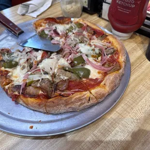 Extra small pizza