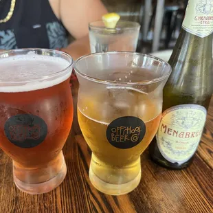 Great Italian  and blueberry beer!