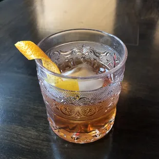 Jonathan&apos;s signature old fashioned. Ask him to make it for you. Tell him I sent you. Follow me on IG @denjeneats