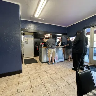 The counter