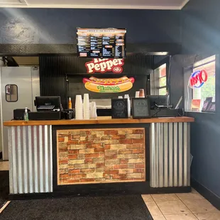 Very nice staff. Meet the owner. Great guy.  Food service and price is right. Ordered cheese burgers for the guys at the shop