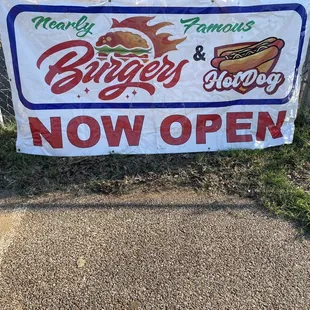 Now open