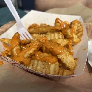 Cajun aioli fries