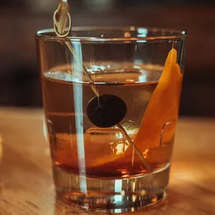 Neat Bourbon Bar - Old Fashioned cocktail