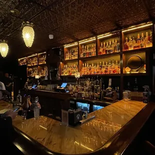 The bar! Impressive!