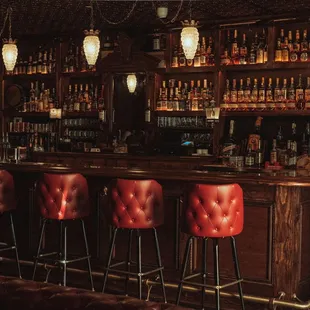 Neat Bourbon Bar - Louisville vintage bourbon bar
