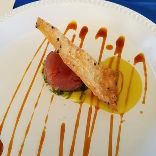 Ahi tartar - great grade and presentation