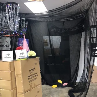 Net setup in the store