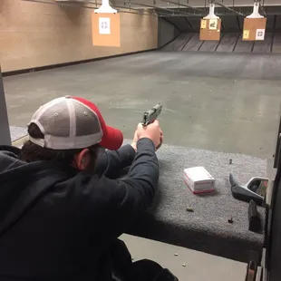 Indoor shooting range -  pistol and rifles!!