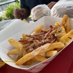 Messy fries- reminded me of In &amp; Out, but these are better!!!