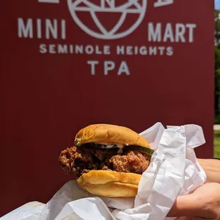 Hot Honey Dipped Sandwich