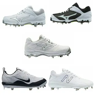 Fastpitch Softball season is here. We have you covered w/ trainers, molded &amp; metal spikes! Hurry in for best selection.#softball #fastpitch