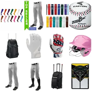 New baseball/softball merchandise arriving daily. These are just a few of the items we have received.