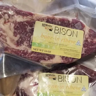 Bone in Ribeye steaks