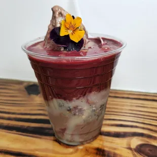 Red velvet affogatos