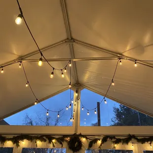 Outdoor seating/tent