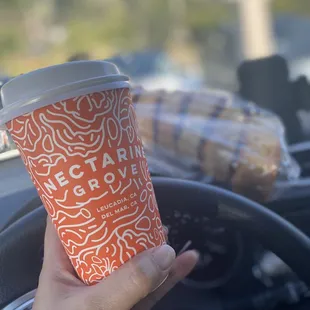 Snagged some English muffins and a Dirty Chai Butter Latte while I was in the area for work!