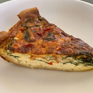 Roasted Veggie Quiche