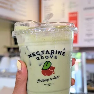 Guava Matcha Cold Foam Iced Latte