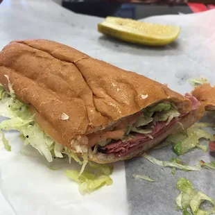 Hot pastrami