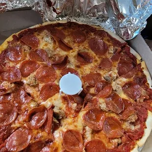 Sausage and pepperoni
