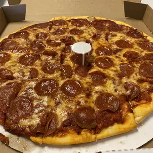pizza, food