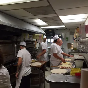 This is how pizza is made.