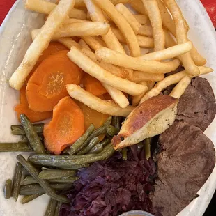 Yankee Pot Roast with gravy on the side. $15.99