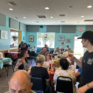 Full even early on a Tuesday