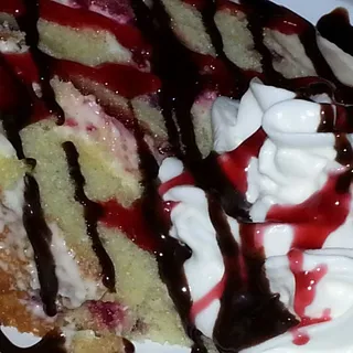 Raspberry Chambord Cake