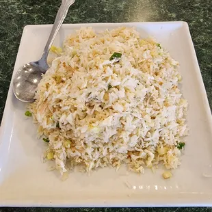 Dried scallop and Crab Meat Fried Rice