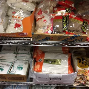 Various groceries at Nee How