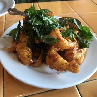 Fried calamari