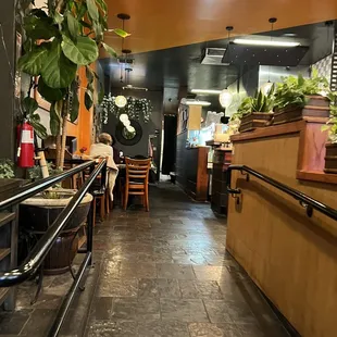 Inside