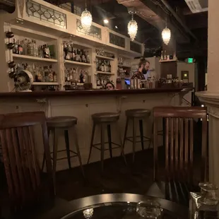 Bar area