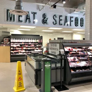 Meat and seafood