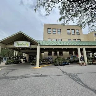 the front of the store