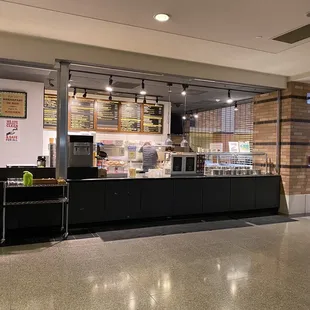 a view of a deli counter