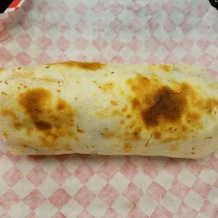 Breakfast burrito in all its glory