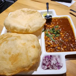 Chole bhaturey