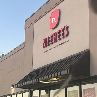 Front of the Neehee store