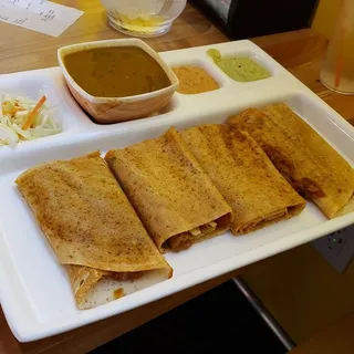 PAV BHAJI DOSA WRAP