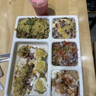 Chaat platter
