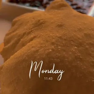 Chole bathura, dahi puri, mango lassi