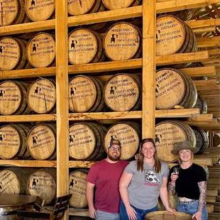 Enjoying a tour at neeley family distillery
